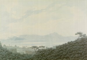 Il golfo di Napoli da Capodimonte, Italia, c.1790